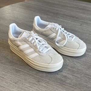 adidas Women's Cream Platform Sneakers